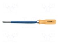 Scraper; Working part len: 250mm; steel; L: 366mm GEDORE