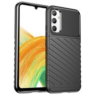 Thunder Case case for Samsung Galaxy A34 5G silicone armor case black, Hurtel