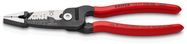 KNIPEX 13 71 200 ME WireStripper metric version plastic coated black atramentized 200 mm