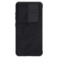 Nillkin Qin Leather Pro Case Case for Samsung Galaxy S23+ Cover with Flip Camera Protector Black, Nillkin