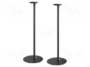 Speaker stand; black; 3kg; 2pcs; 715mm GOOBAY