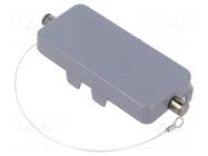 Protection cover; size 77.27; for latch; IP65,IP66,IP69; C-TYPE ILME