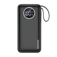 Dudao powerbank 10000mAh 1xUSB-A / 1xUSB-C 22.5W with built-in cable 1xLightning / 1xUSB-C black (K15sB), Dudao