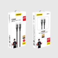 Dudao L22C USB-C - USB-C cable 120W 1m - gray, Dudao
