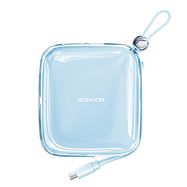 Joyroom powerbank 10000mAh Jelly Series 22.5W with built-in USB C cable blue (JR-L002), Joyroom