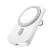 Joyroom inductive power bank 6000mAh with ring and stand up to 20W white (JR-W030), Joyroom