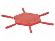 Coding profile, inserted into the groove on the plug, made f PHOENIX CONTACT