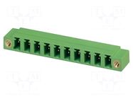 Connector: pluggable terminal block; COMBICON S; 400V; PIN: 9; THT PHOENIX CONTACT