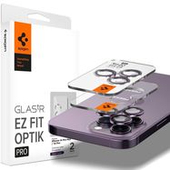 Spigen OPTIK.TR ”EZ FIT” CAMERA PROTECTOR 2-PACK IPHONE 14 PRO / 14 PRO MAX DEEP PURPLE, Spigen