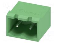 Connector: pluggable terminal block; COMBICON M; 630V; PIN: 2; THT PHOENIX CONTACT