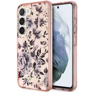 Guess GUHCS23MHCFWSP S23+ S916 pink/pink hardcase Flower Collection, Guess