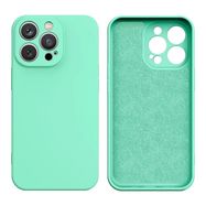 Silicone case for Samsung Galaxy A14 5G / Galaxy A14 silicone cover mint green, Hurtel