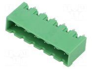 Connector: pluggable terminal block; COMBICON M; 630V; PIN: 6; THT PHOENIX CONTACT