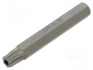Screwdriver bit; Torx® with protection; T50H; 1/4" BETA
