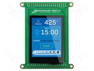 Display: TFT; 2.4"; 240x320; Illumin: LED; 69.03x85.2x8.46mm; RGB NEWHAVEN DISPLAY INTERNATIONAL