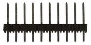 BTB CONN, HEADER, 9POS, 1ROW, 2.54MM