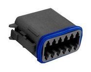 AUTOMOTIVE CONN, PLUG, 12POS, 13A/250VDC