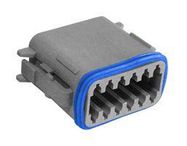 AUTOMOTIVE CONN, PLUG, 12POS, 13A/250VDC