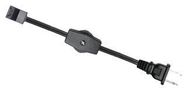 POWER CORD, 45DEG PLUG, 10A, 125VAC, 72"