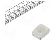 LED; UV; 3528; 120°; 100mA; 390÷400nm; 3.1÷3.6VDC; SMD; Front: flat OPTOSUPPLY
