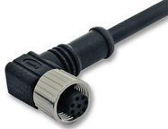 CABLE, M12, FEMALE, 5POS, RA