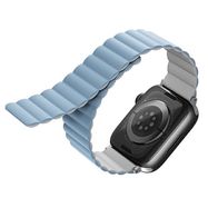Uniq Revix strap for Apple Watch 1/2/3/4/5/6/7/8/SE/SE2/Ultra 42/44/45/49mm - white and blue, UNIQ
