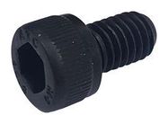 SCREW SOCKET, CAP, M6X10, BLACK, PK100