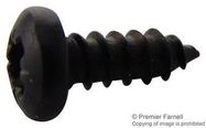 SCREW, POZI PAN, STEEL, BLK, #6X3/8