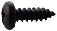 SCREW, POZI PAN, STEEL, BLK, #8X1/2