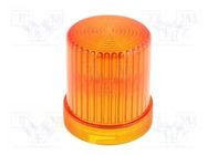 Cloche; flashing light,continuous light; orange; WLK; IP65; ABS AUER SIGNAL