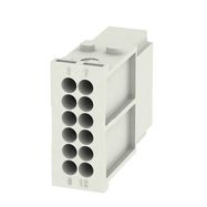 Module insert for industrial connector, Series: ModuPlug, Crimp connection, Number of poles: 12 Weidmuller