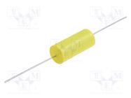 Capacitor: polypropylene; 1uF; Ø12x26mm; THT; ±5%; -55÷100°C Jb Capacitors