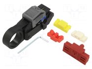 Stripping tool; 2.5÷6.8mm; Wire: coaxial; Kit: hex key,blades PRESSMASTER