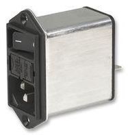 FILTER, IEC, 1A, 2P SWITCH, 2P FUSE