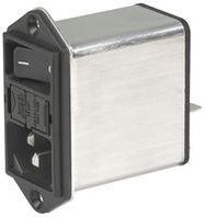 FILTER, IEC, 6A, 2P SWITCH, 2P FUSE