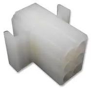CONNECTOR HOUSING, RCPT, 6POS