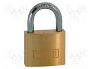 Padlock; shackle; Application: toolboxes,cabinets,bags,cases KASP