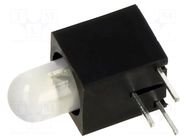 LED; in housing; 5mm; No.of diodes: 1; red,green; 30mA; 40°; 35mcd BIVAR