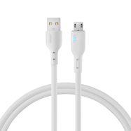 Joyroom Premium Series A13 USB-A / micro USB 2.4A 1.2m Cable - White, Joyroom