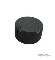 KNOB, BLACK, 28MM