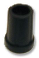 KNOB, 19MM, BLACK, T18 KNURAL SHA