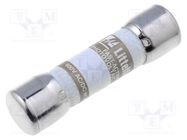 Fuse: fuse; gPV; 100mA; 600VAC; 600VDC; 10.3x38mm; KLKD LITTELFUSE