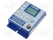 Electronic torque tester; 9VDC; 0.05÷1Nm; Unit: kgfcm,Ncm,Nm KOLVER