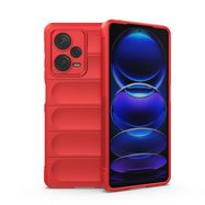 Magic Shield Case for Xiaomi Redmi Note 12 Pro+ flexible armored cover red, Hurtel