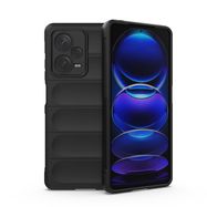 Magic Shield Case for Xiaomi Redmi Note 12 Pro+ flexible armored cover black, Hurtel