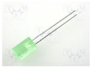 LED; square; 5x5mm; green; 1÷5mcd; 110°; Front: flat; 20mA; 2.2÷2.5V KINGBRIGHT ELECTRONIC