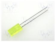 LED; rectangular; 5x2.5mm; yellow; 1.3÷8mcd; 110°; Front: flat; 20mA KINGBRIGHT ELECTRONIC