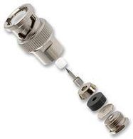 RF COAXIAL, BNC, STRAIGHT PLUG, 50OHM