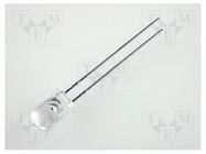 LED; yellow; 5mm; 20÷80mcd; 30°; Front: convex; 2.1÷2.5VDC KINGBRIGHT ELECTRONIC