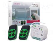 Gate controller; Smart Home; F&Wave; 868MHz; 100m; wireless F&F